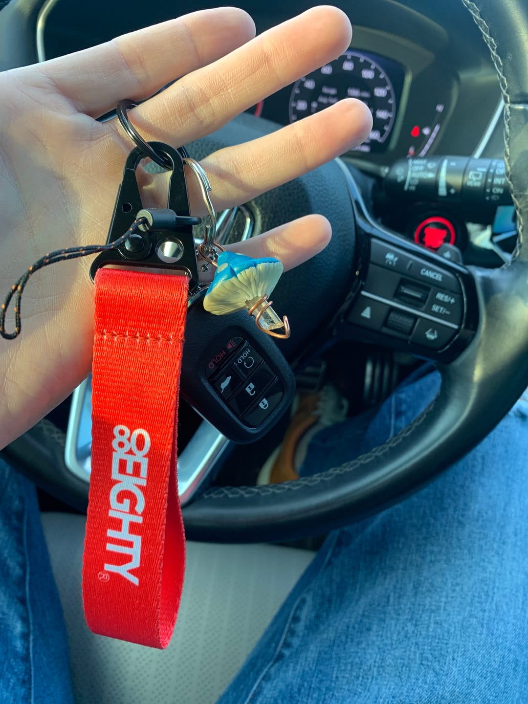 Customer photo review of 80Eighty® Remove Before Launch WristStrap