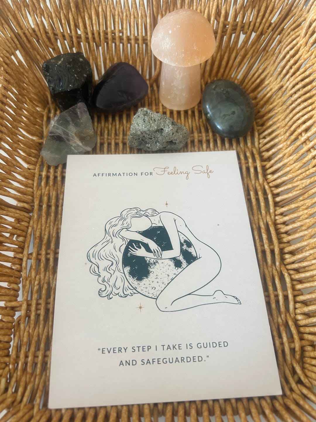 Customer photo review of Crystal Subscription Box