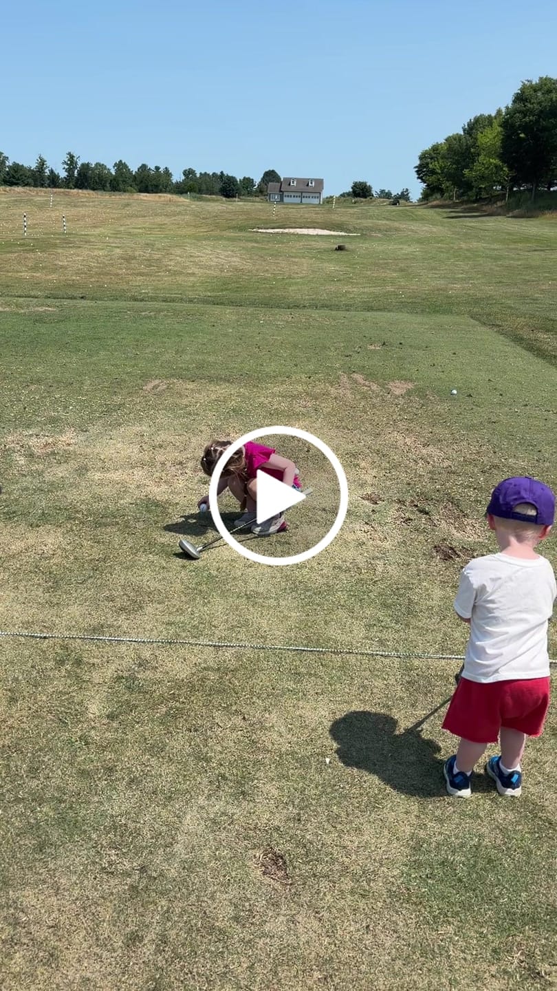 Customer video review of ZERO GRVTY - Toddler Golf 3 Club Set - Ages 3-5