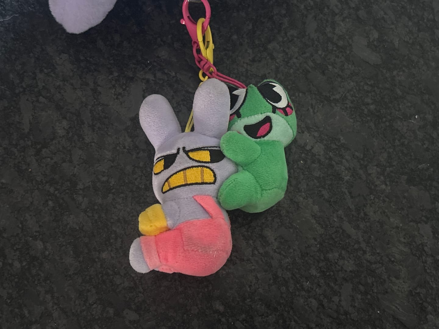 Customer photo review of Jax & Ribbit Magnetic Plush Keychains