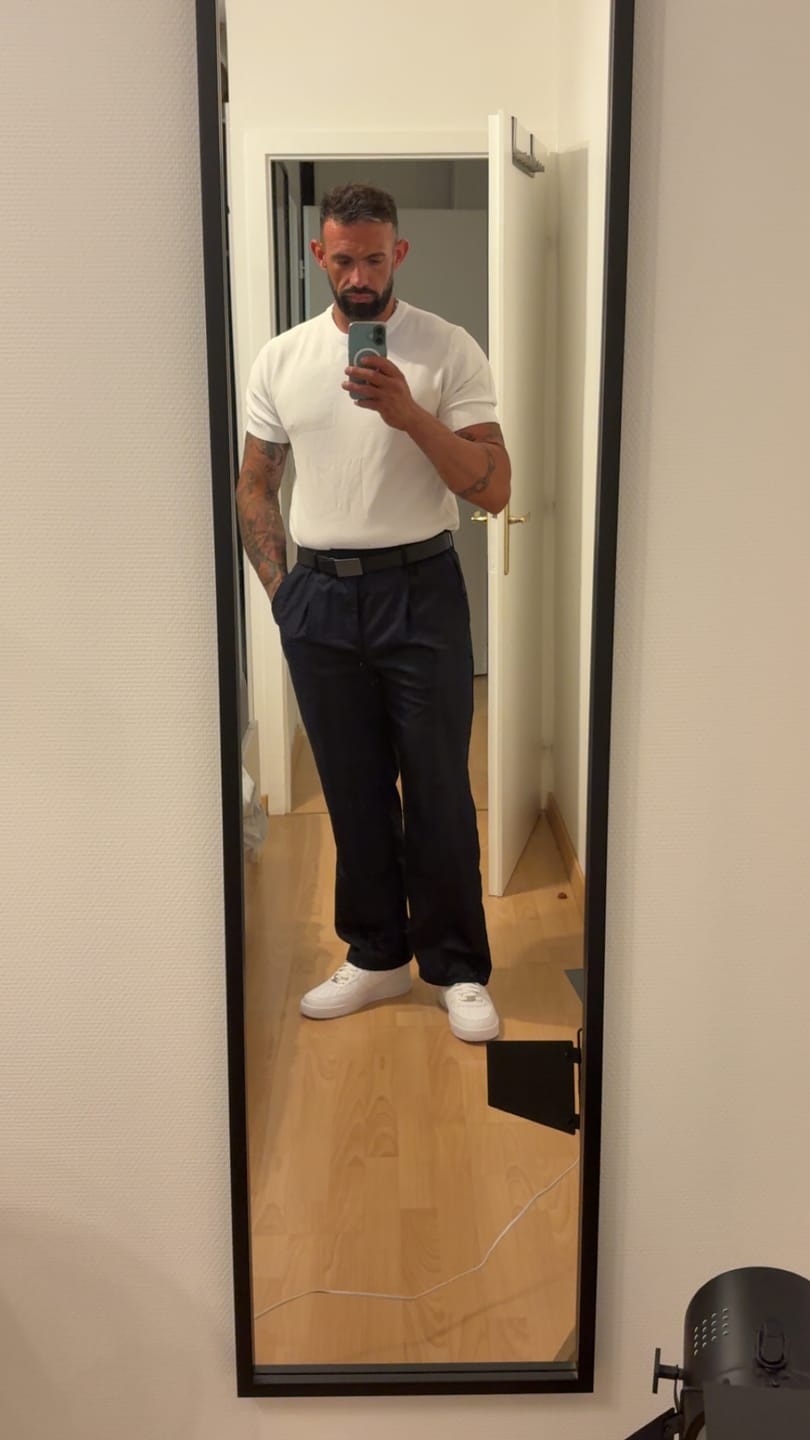 Customer photo review of 6003 - Pleated Slacks