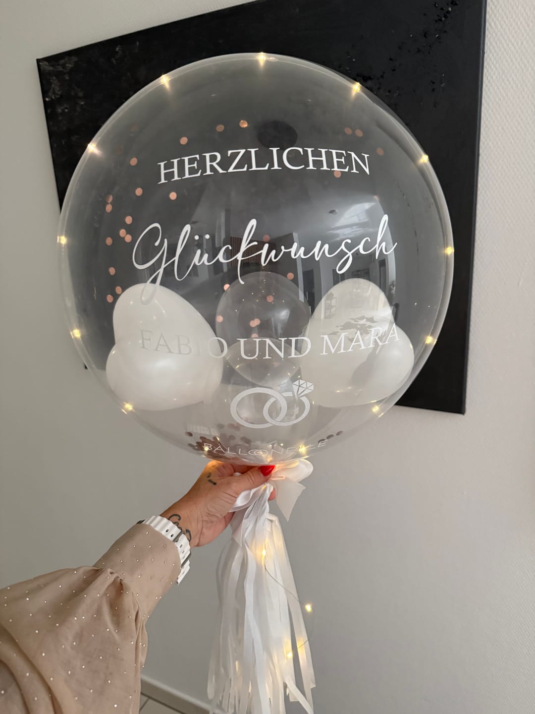 Customer photo review of BALLOONIZER - Ballon Konfigurator