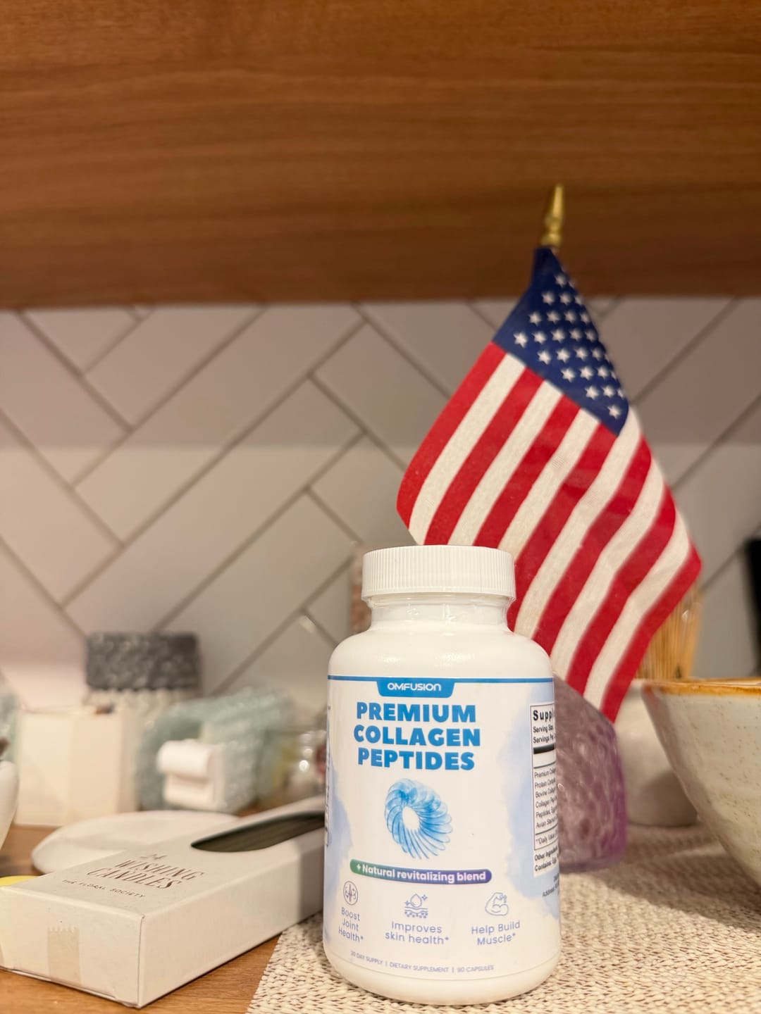 Customer photo review of Premium Collagen Peptides