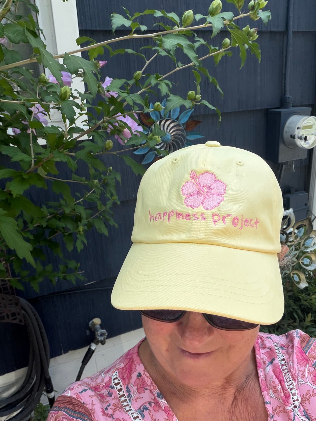 Customer photo review of Paradise Bloom Dad Hat