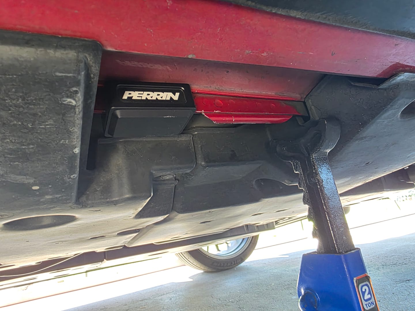 Customer photo review of Jack Pad Kit - Corner Mount for Toyota, Subaru, Mazda