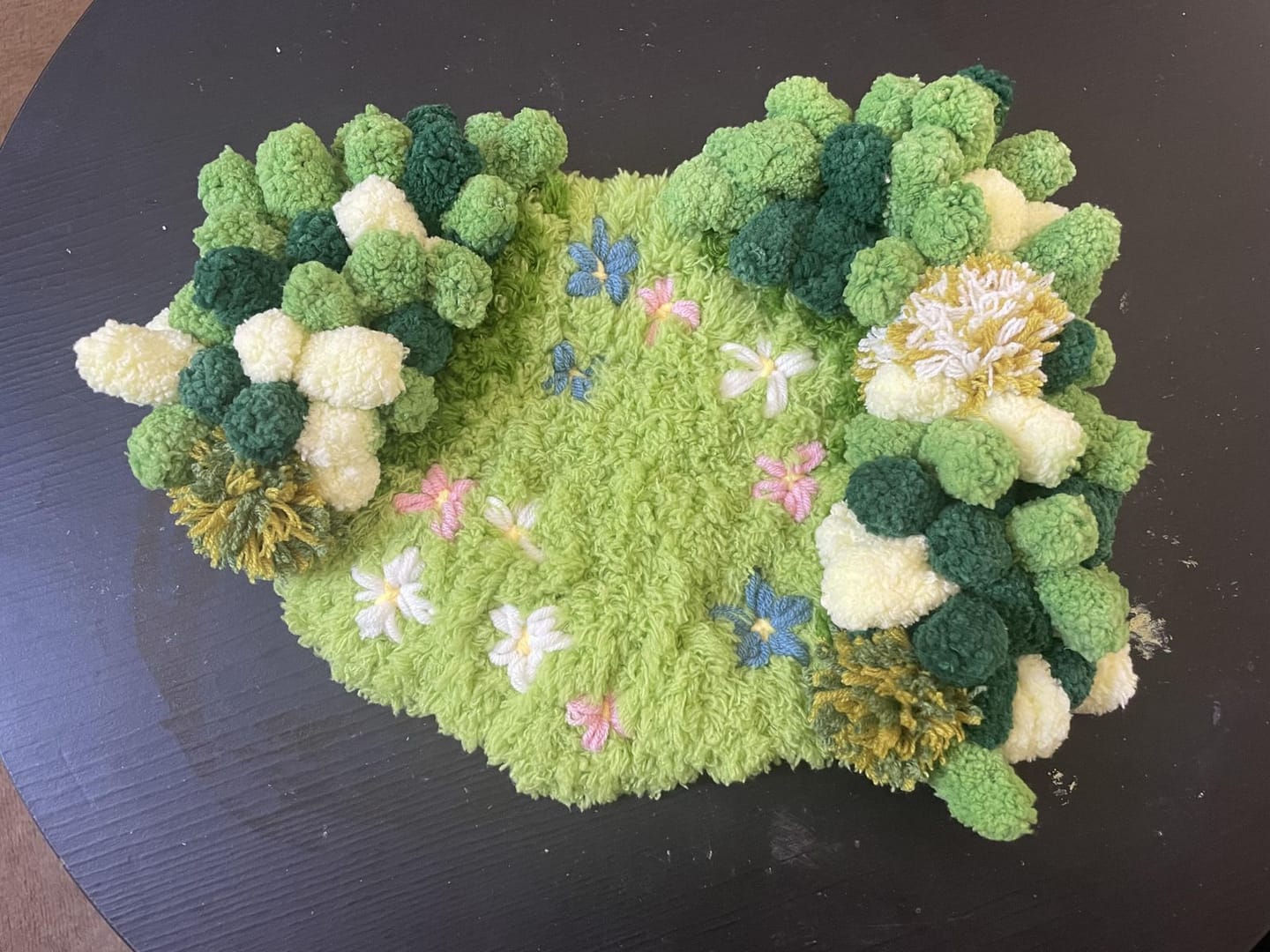 Customer photo review of FLORAL GROVE - Moss Coaster Kit