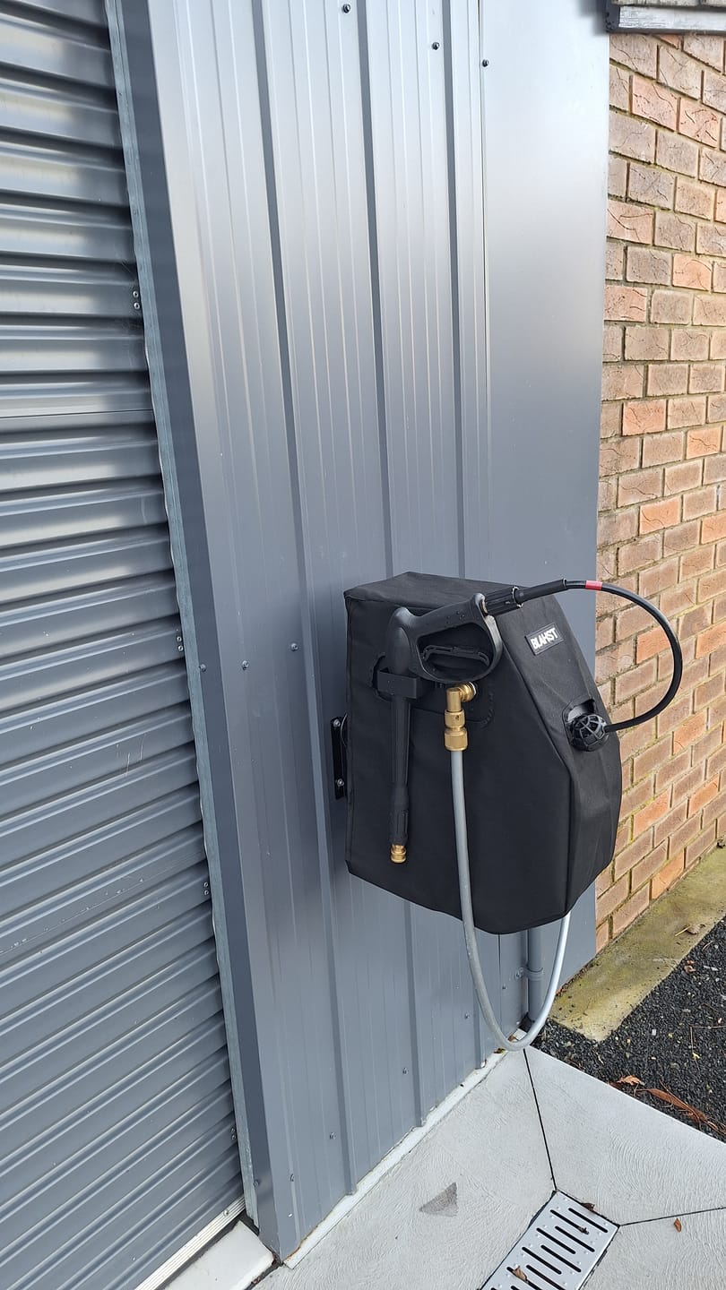 Customer photo review of R18 Pressure Washer Canvas Cover
