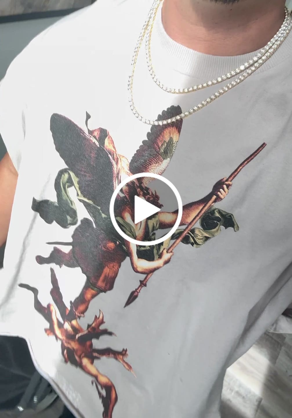 Customer video review of 4.5mm Tennis Chain - Gold