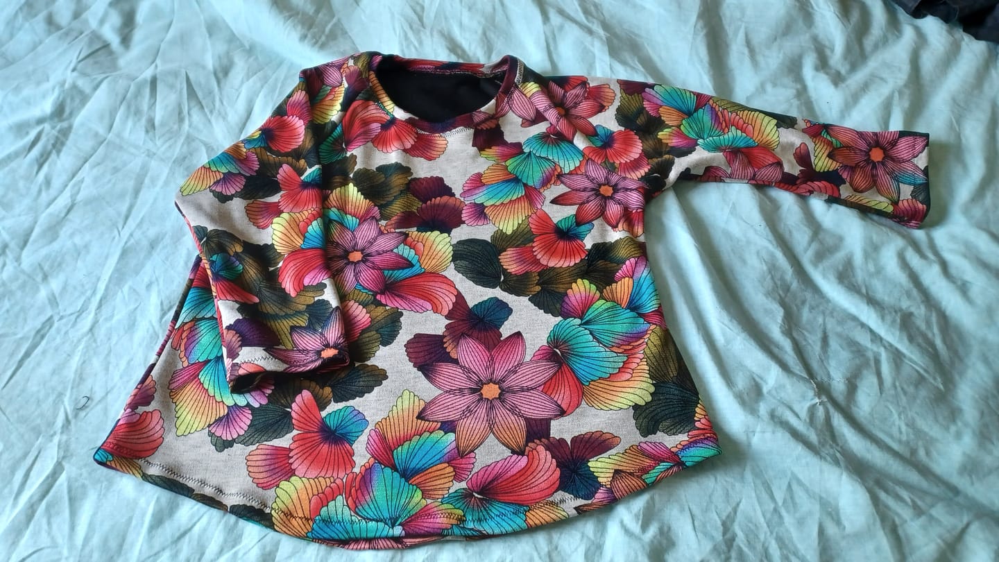 Customer photo review of Blooming Grove Digital Modal-Touch Jersey Fabric