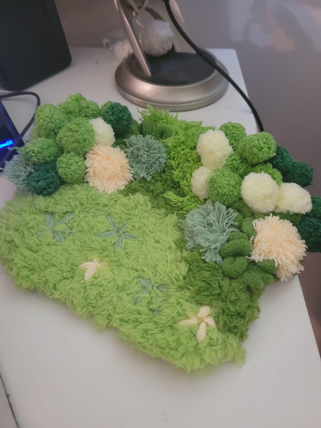 Customer photo review of GREEN OASIS - Moss Coaster Kit