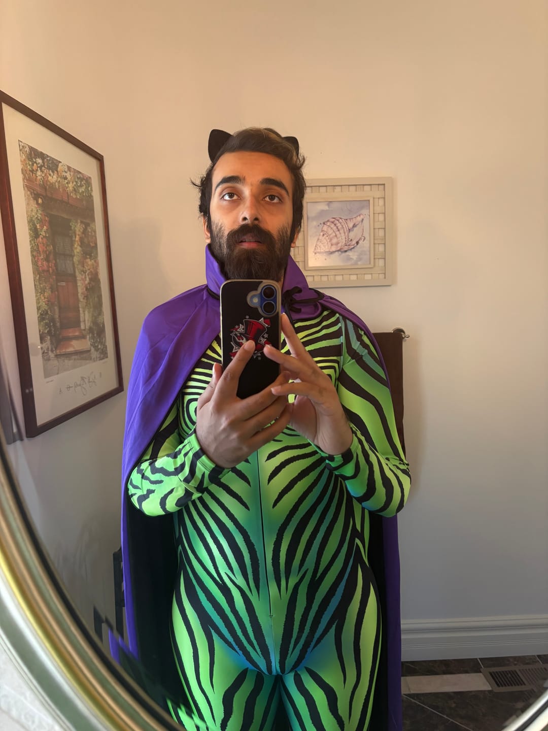 Customer photo review of Mad Cat Men's Costume