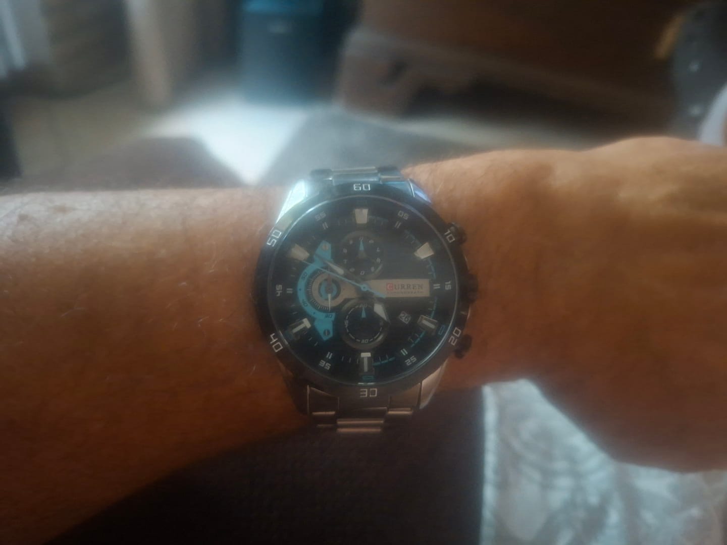 Customer photo review of Curren Madrid® orologio uomo acciaio