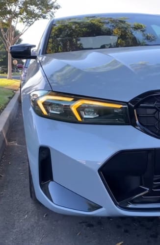 Customer photo review of BMW G20 G21 3 SERIES AMBER DRL KIT