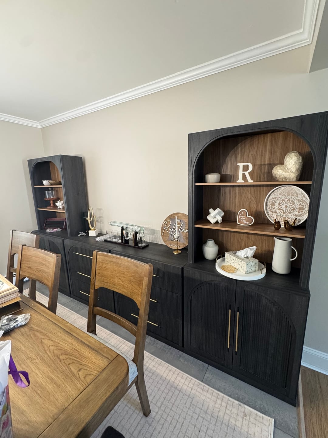 Customer photo review of Jagger 72" Tall Bookcase Cabinets (Set of 2)