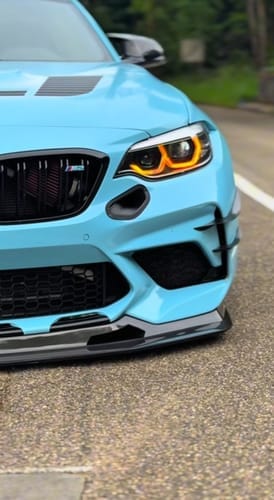 Customer photo review of BMW F87 M2 / F22 2 SERIES AMBER DRL KIT