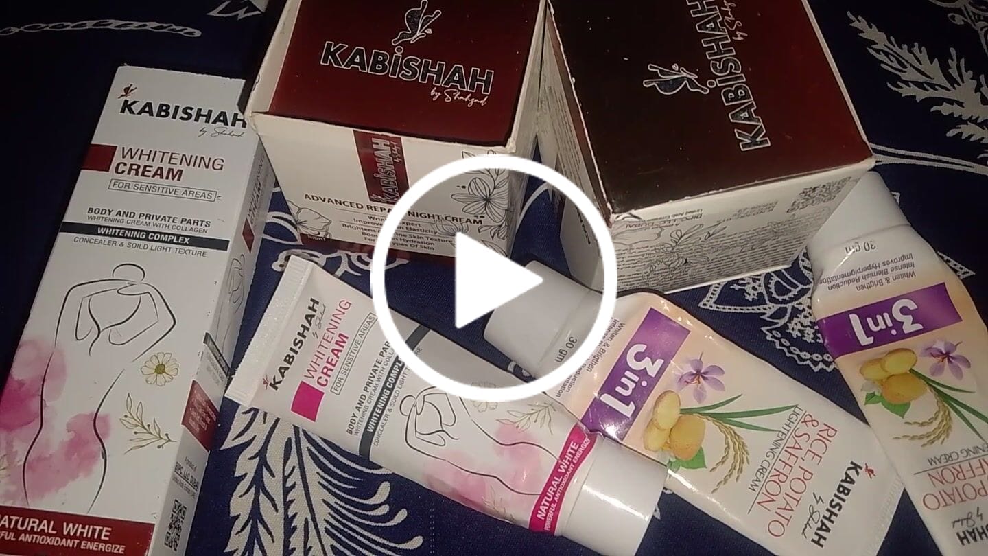 Customer video review of Whitening Cream For Sensitive Areas Double Pack
