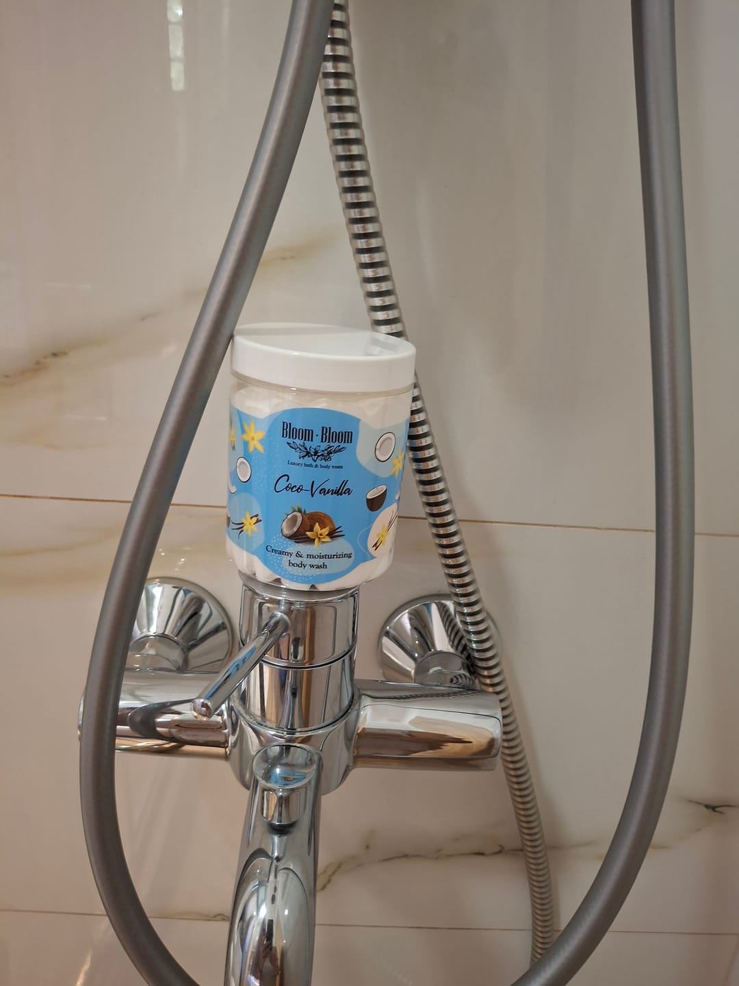 Customer photo review of Σαπουνοπαγωτό Coco Vanilla | Κρεμώδες Αφρόλουτρο με Βούτυρο Καριτέ | 250gr