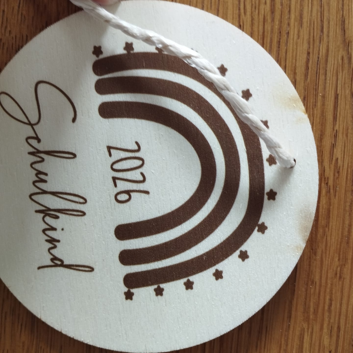 Customer photo review of Schultüte personalisiert mit Name – Pegasus Einhorn