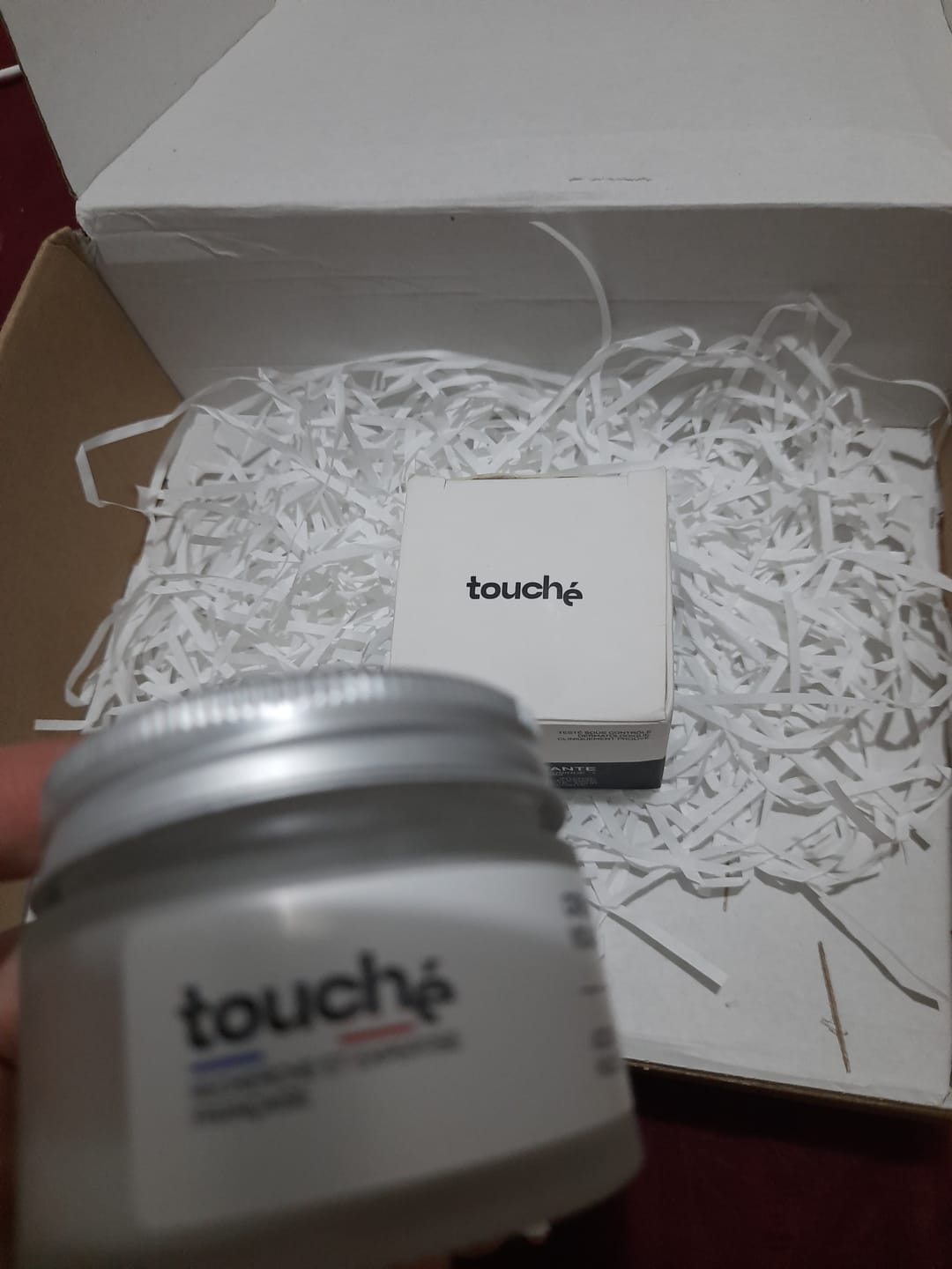 Customer photo review of Crème hydratante visage