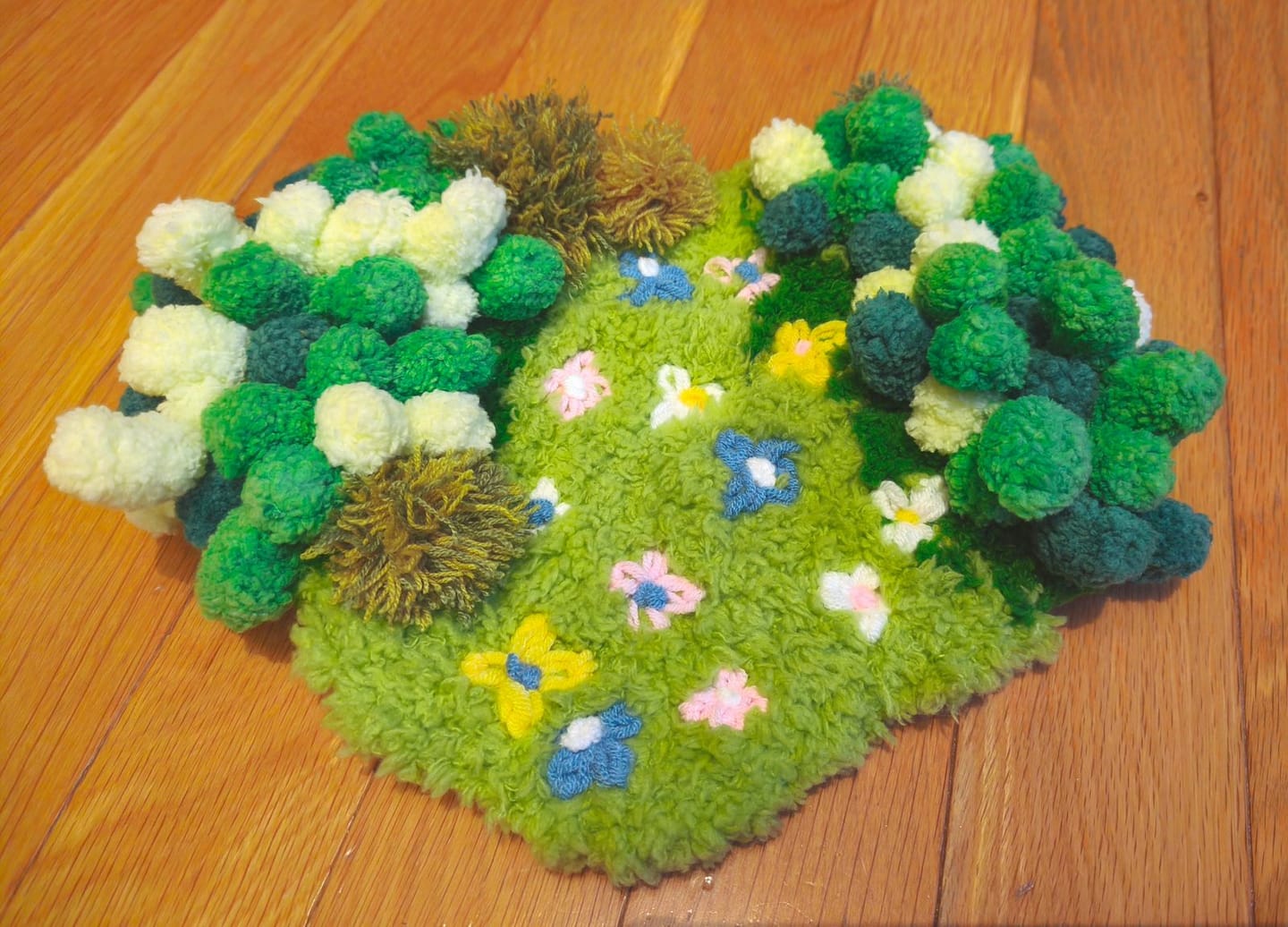 Customer photo review of FLORAL GROVE - Moss Coaster Kit