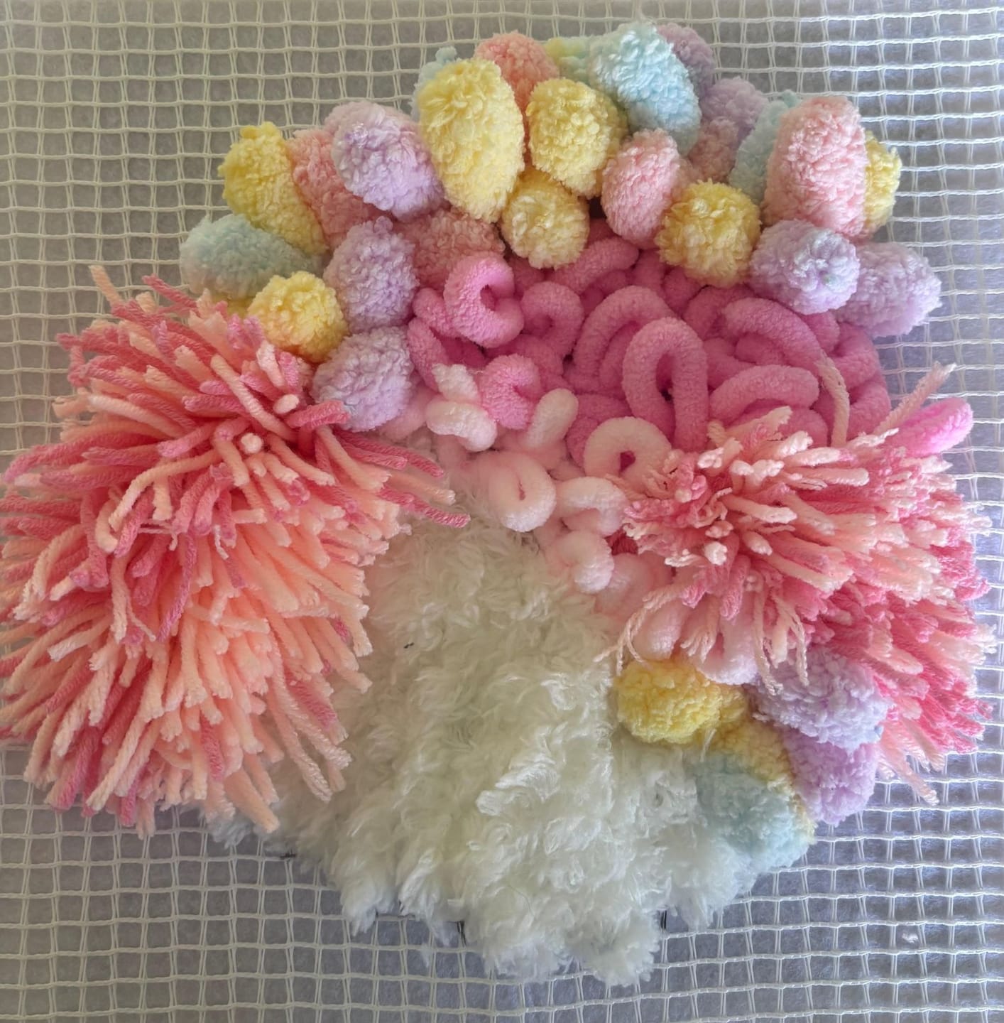 Customer photo review of COTTON CANDY - Moss Coaster Kit