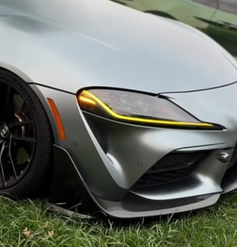 Customer photo review of TOYOTA A90 SUPRA CSL YELLOW DRL KIT
