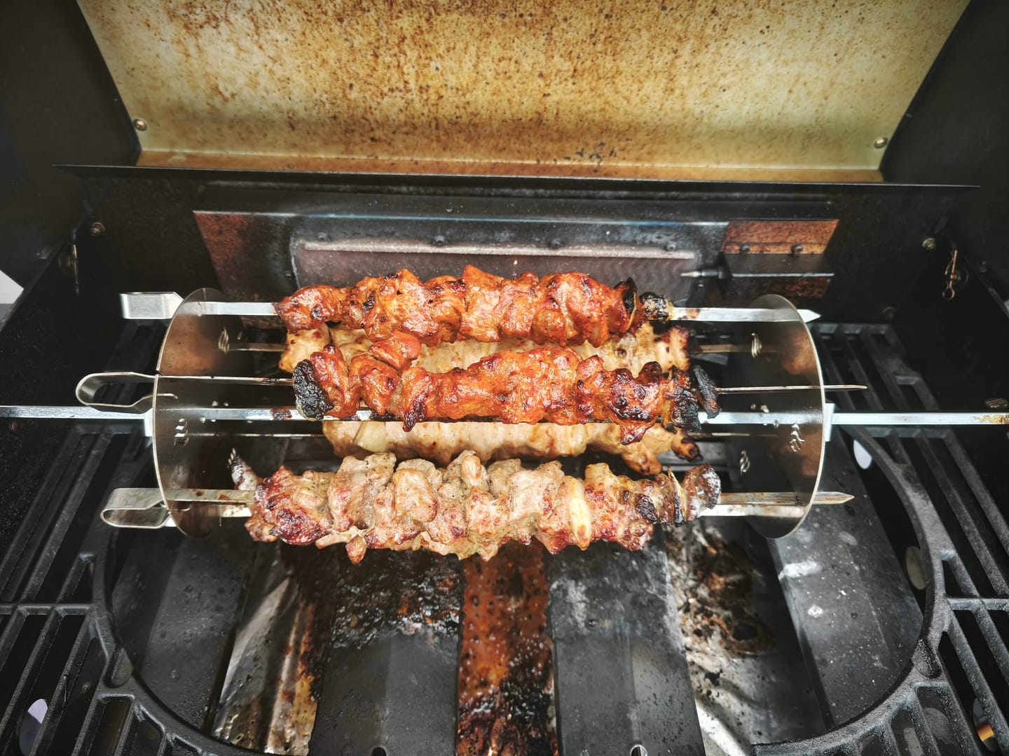 Customer photo review of Schweine-Schaschlik BBQ – süß-rauchige Marinade mit Honig | mySchaschlik