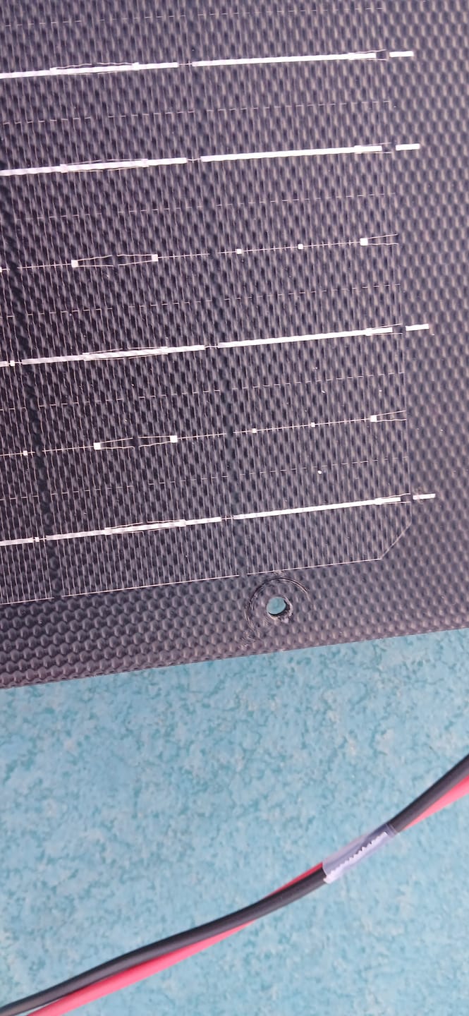 Customer photo review of ALLPOWERS SOLAX SE200 Solar Panel 200W