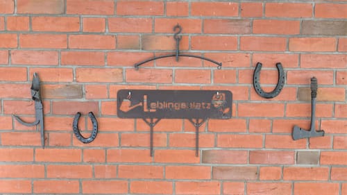 Customer photo review of Gartenstecker Lieblingsplatz