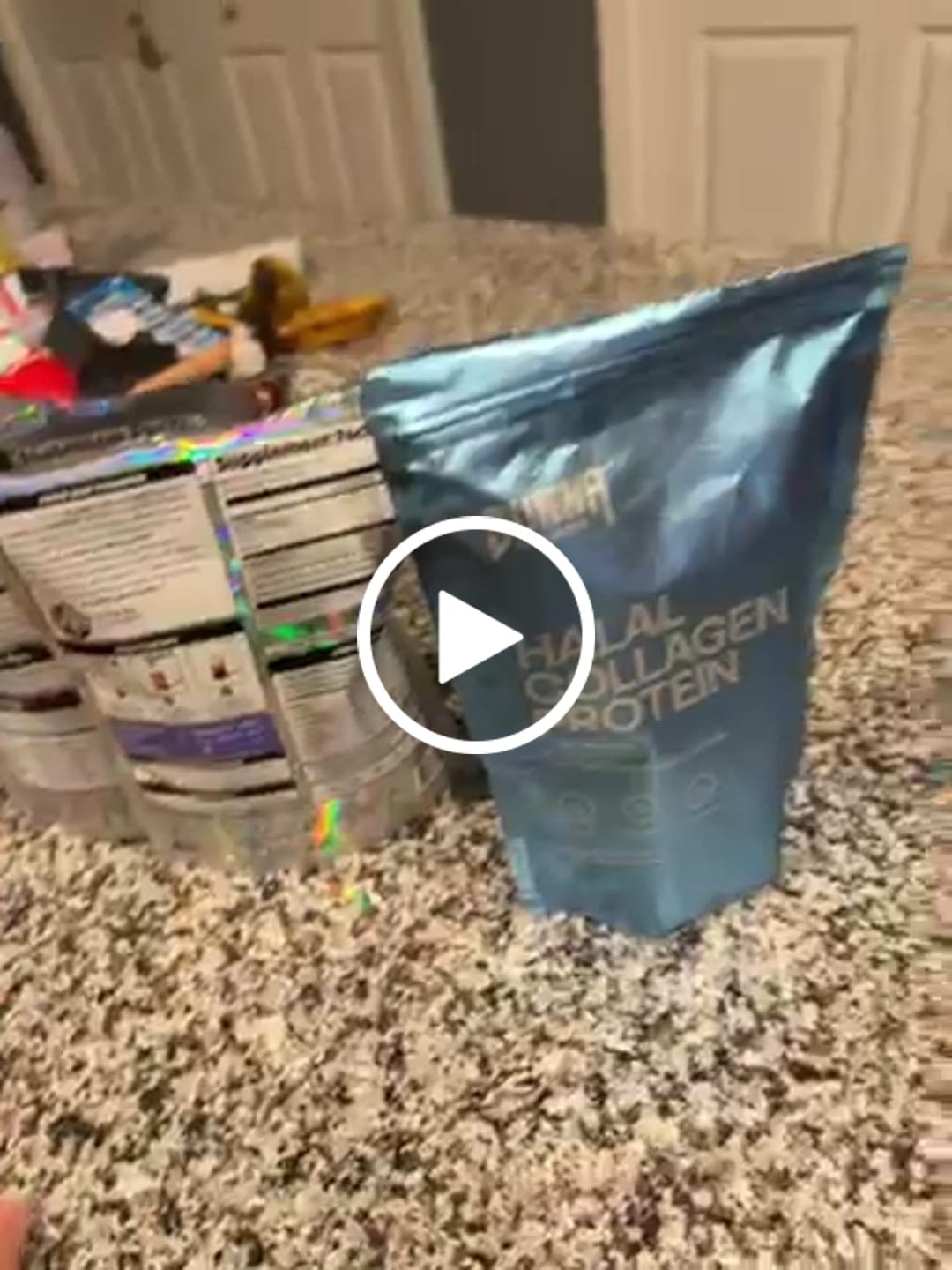 Customer video review of Halal Collagen Protein