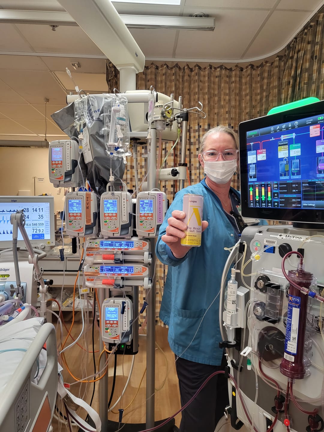 Customer photo review of The Brain & Gut Soda⁺ Raspberry Lemonade