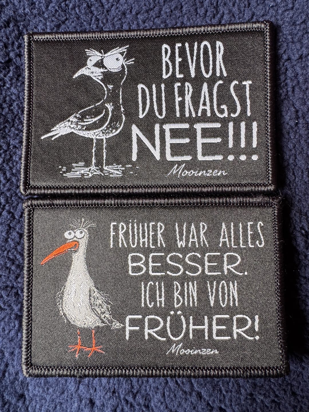 Customer photo review of Früher war alles besser! · Klettwattpatch V2