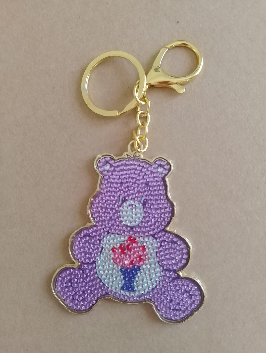 Customer photo review of Care Bears Crystal Art Keyring - Blind Bag