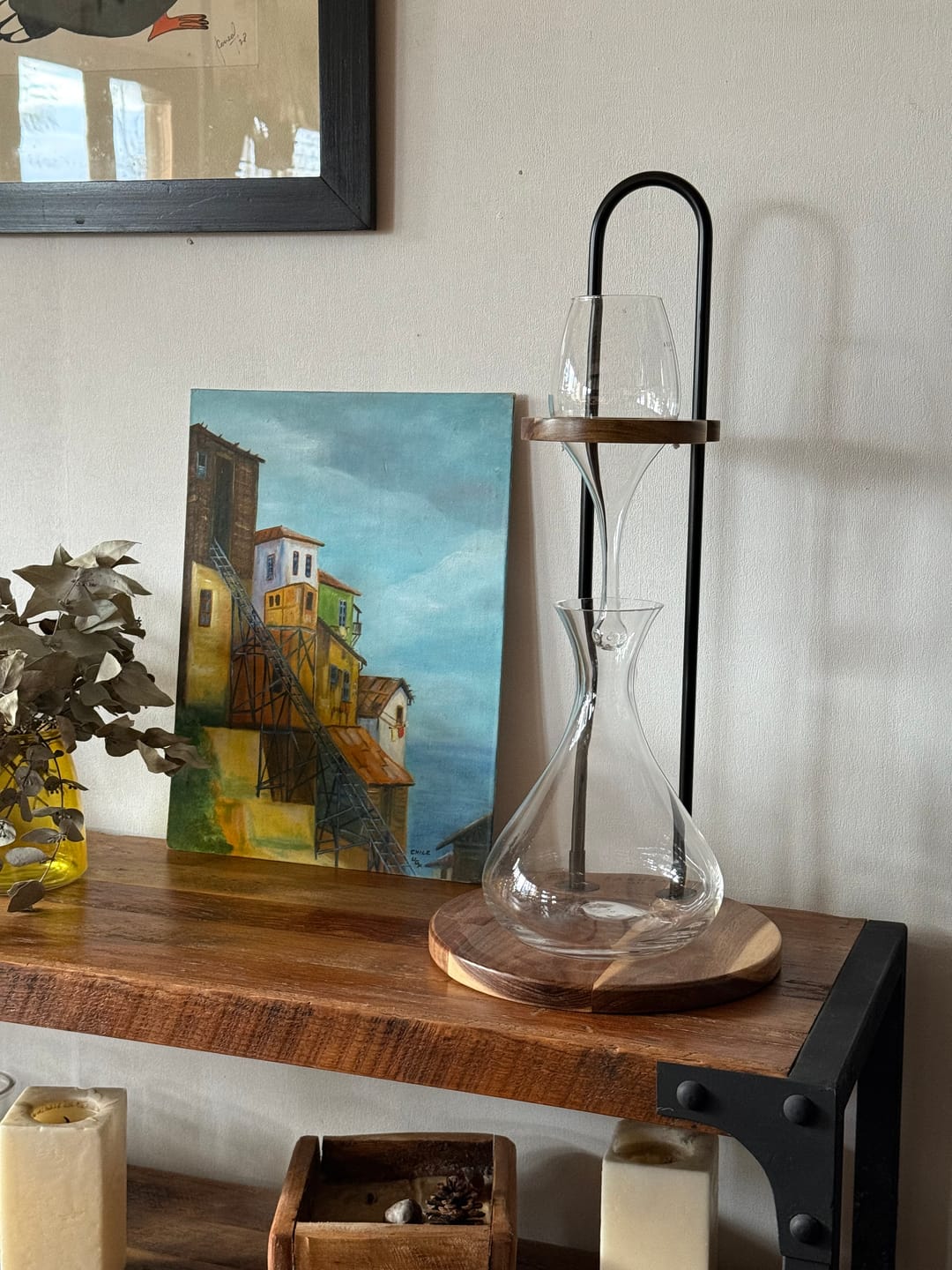 Customer photo review of Decantador & Aireador  De Vino Sakura Cascade Edition 1.5 L