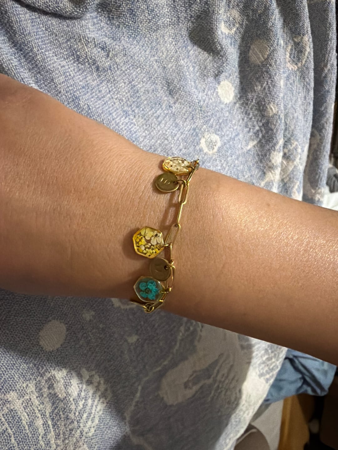 Customer photo review of You&Me Bileklik - 3 Charm