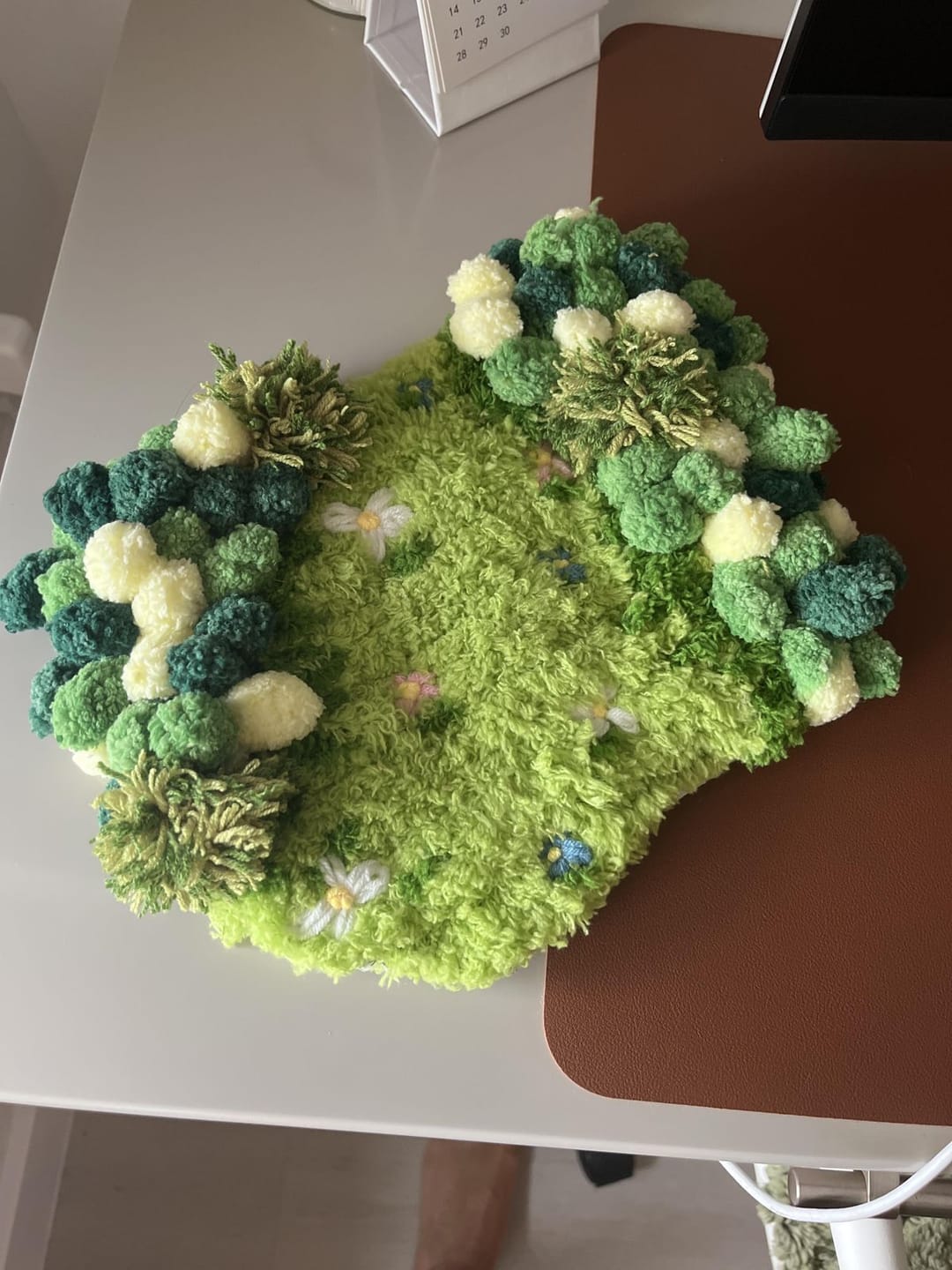 Customer photo review of FLORAL GROVE - Moss Coaster Kit