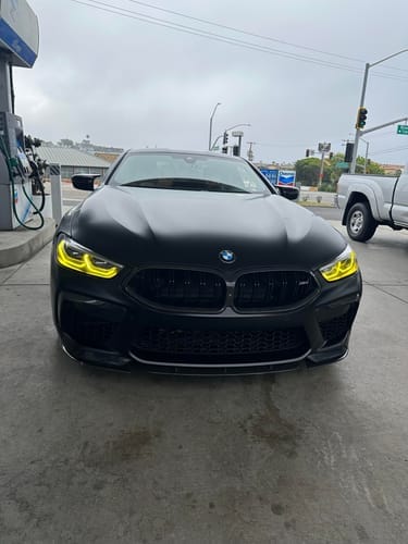 Customer photo review of BMW F91 F92 F93 M8 / G14 G15 G16 8 SERIES CSL YELLOW DRL KIT