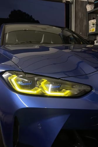 Customer photo review of BMW G80 M3 G82 M4 CSL YELLOW DRL KIT