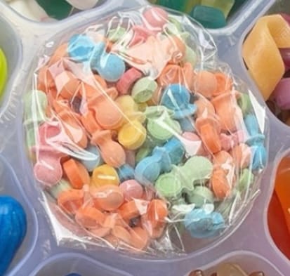 Customer photo review of Oh Baby Candy Pacifiers