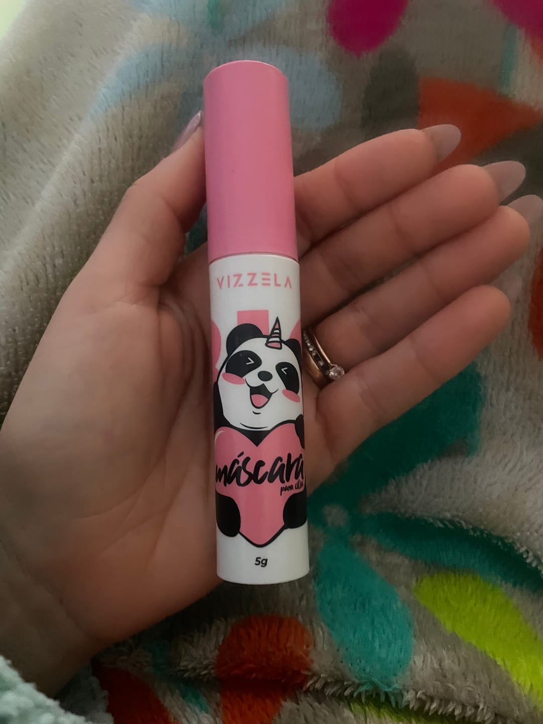 Customer photo review of Máscara Para Cílios Big No Panda Vizzela - Preta