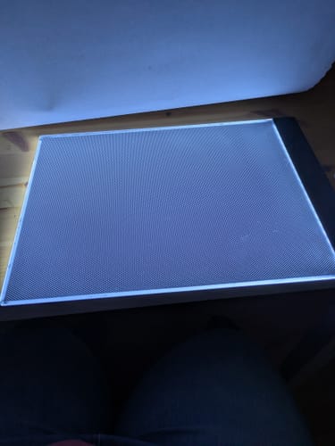 Kundenbewertung mit Foto zu LED-Beleuchtungsplatte A4/A3