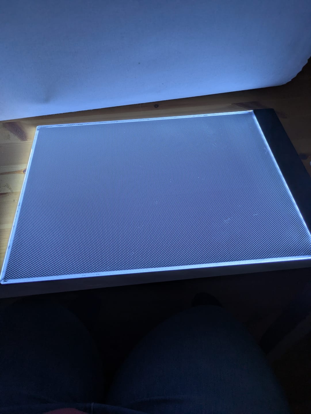 Customer photo review of LED-Beleuchtungsplatte A4/A3
