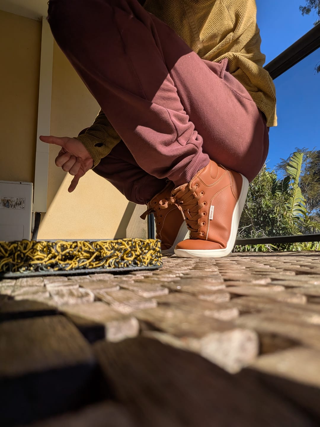 Customer photo review of Spruce - Winter Barefoot Shoes
