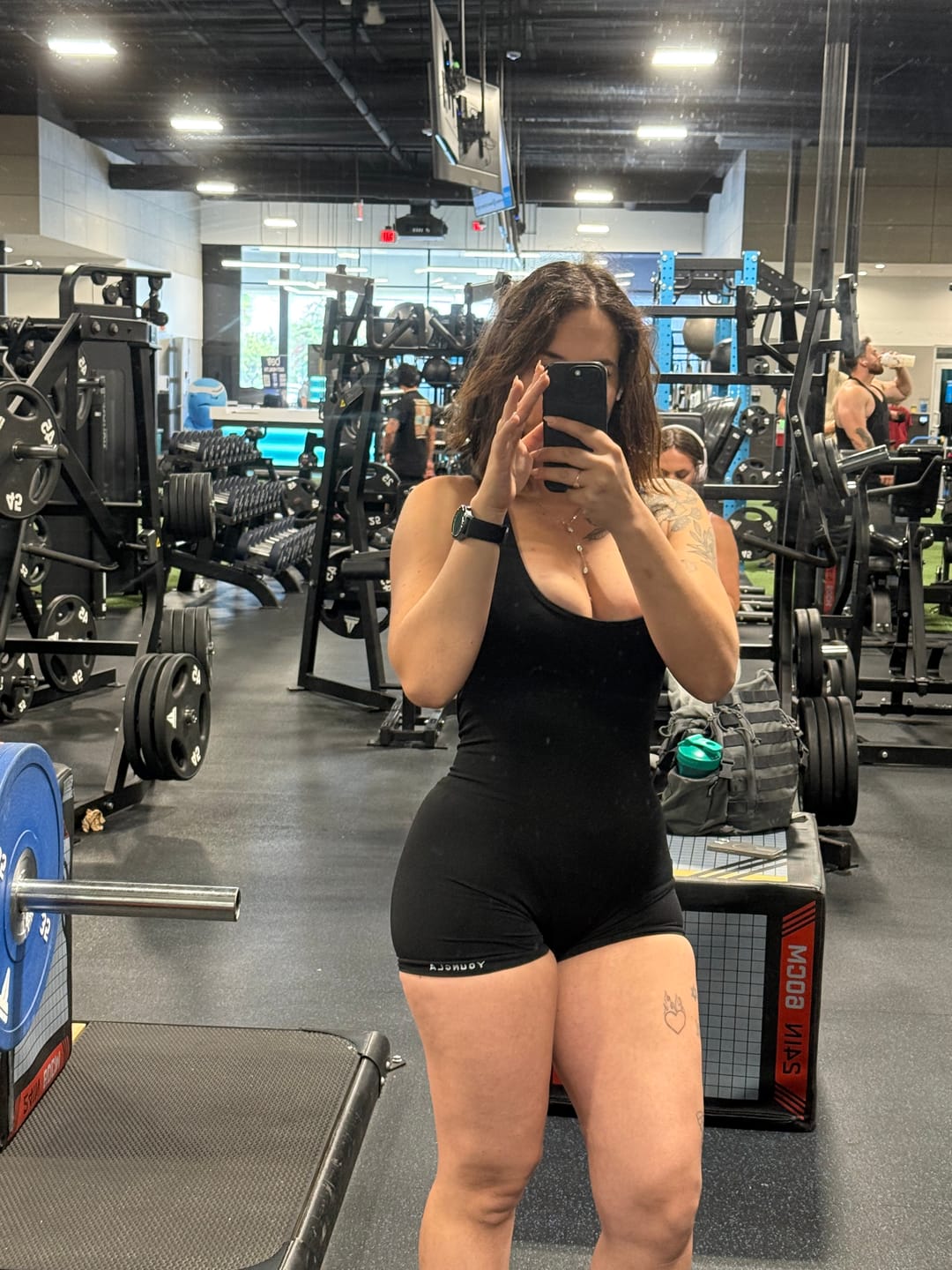 Customer photo review of W7002 - Curve Seamless Romper
