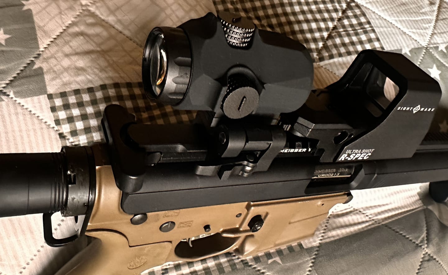 Customer photo review of Vector Optics SCMF-35 Maverick-IV 3x22 Magnifier Mini