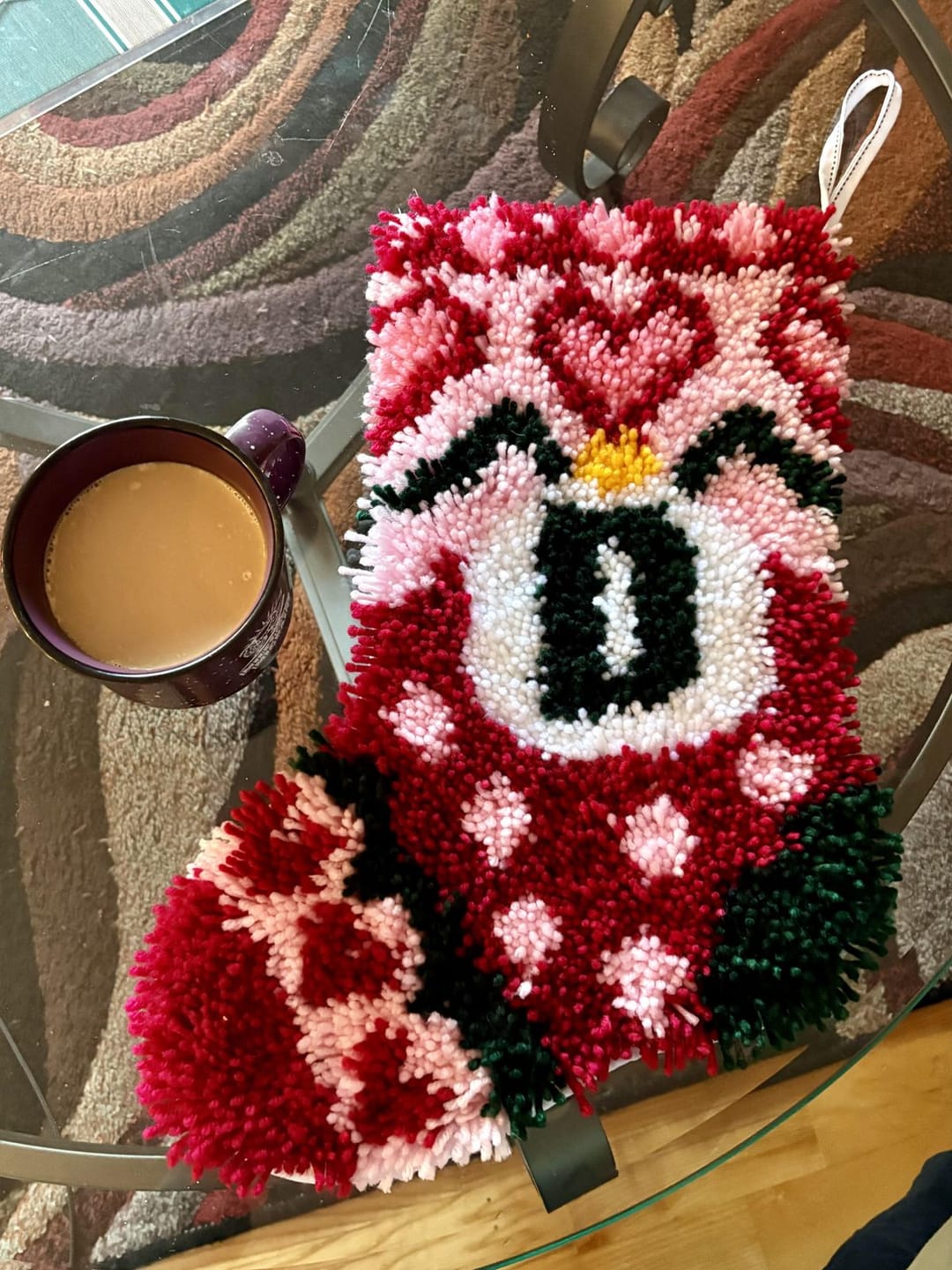 Customer photo review of PERSONALISED INITIAL - Christmas Stocking Kit