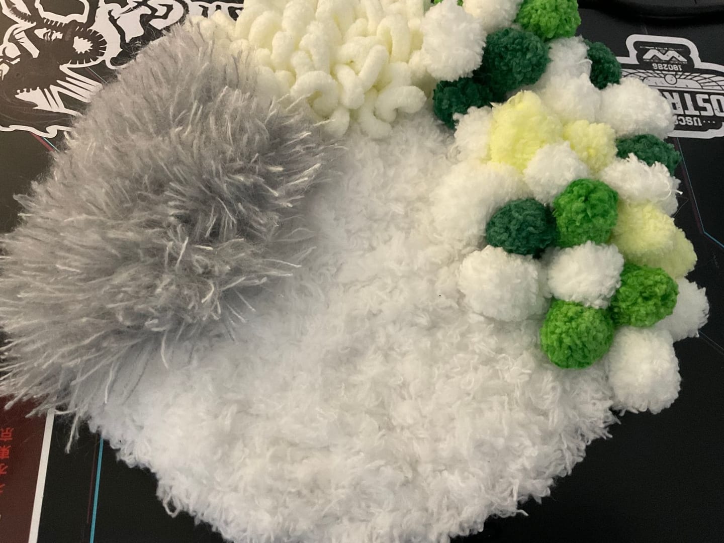 Customer photo review of Twinkling Christmas Tree - Moss Coaster Kit
