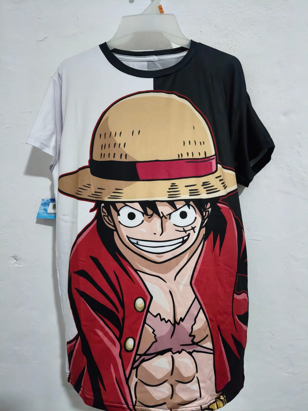 Customer photo review of Playera Pijama One Piece Luffy Sombrero De Paja