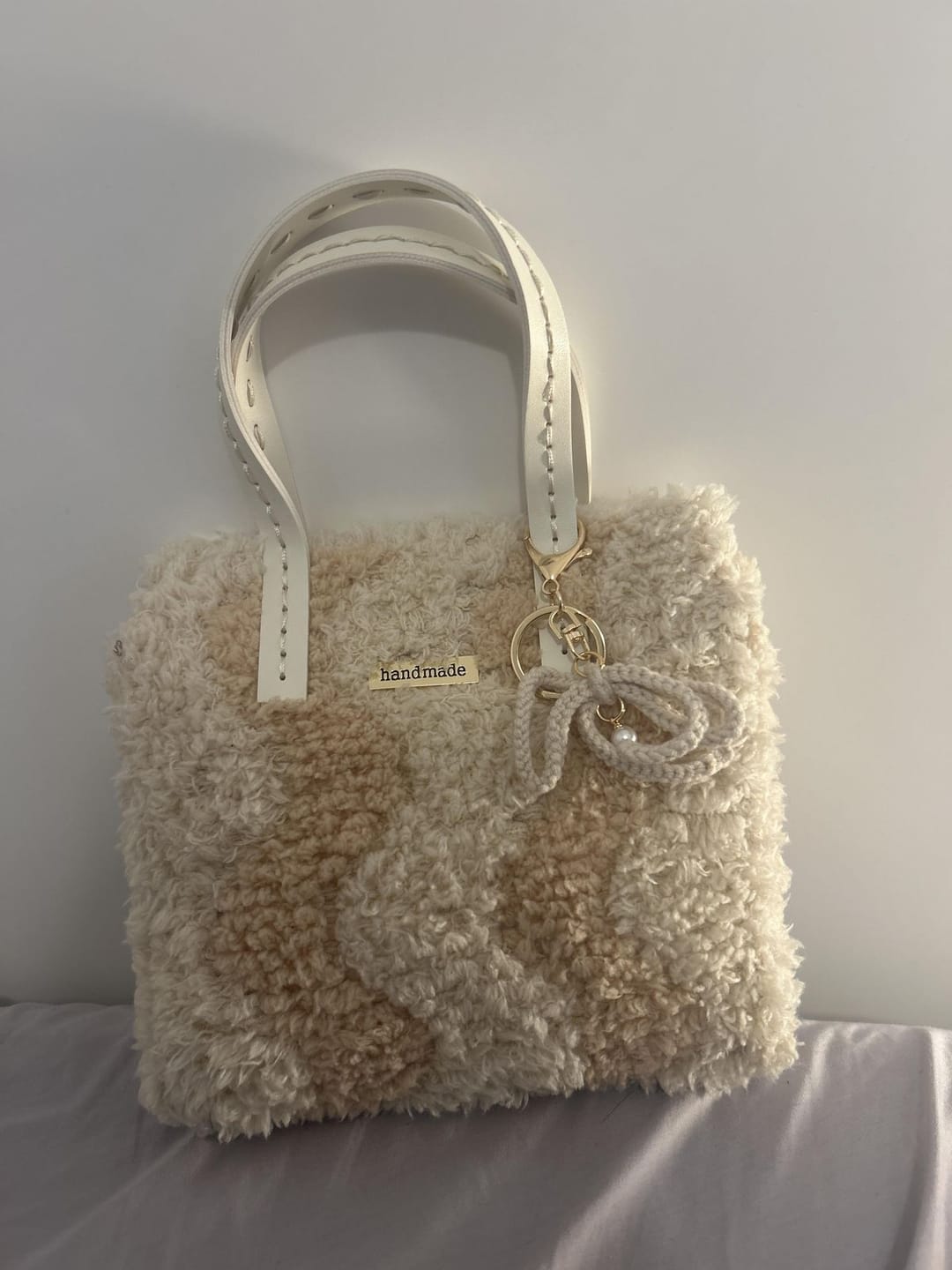 Customer photo review of Neutrals Wavey - Woven Tote Bag Kit