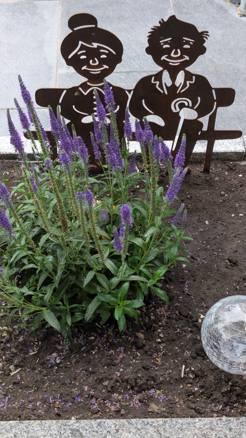 Customer photo review of Gartenstecker Oma & Opa